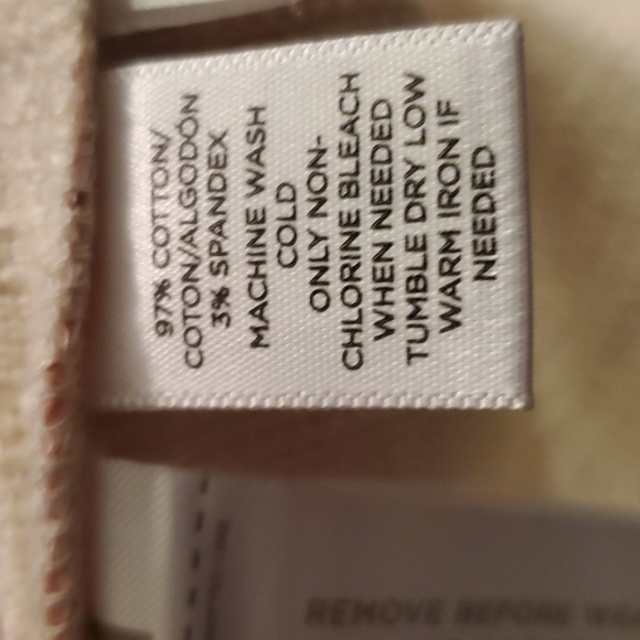 Loft Geometric Cotton Skirt Size 6 - Picture 7 of 7